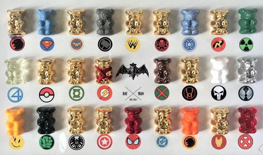 Super heros, 18x33cm A Super heros, 18x33cm A