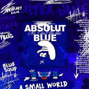 ABSOLUT BLUE 25x25