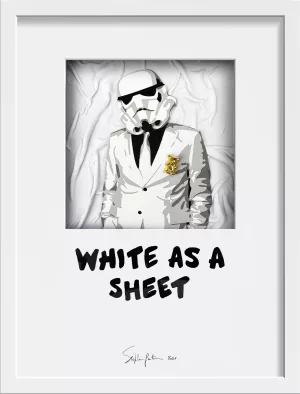 Hand made White as a sheet