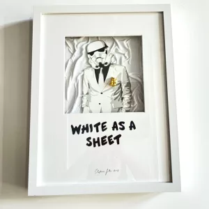 original Pop Art White as sheet by Stephane Gautier (2)