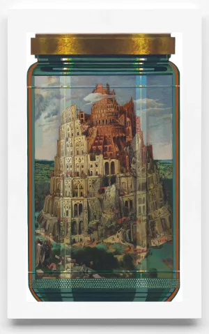 Brueghel jar - The Tower of Babel