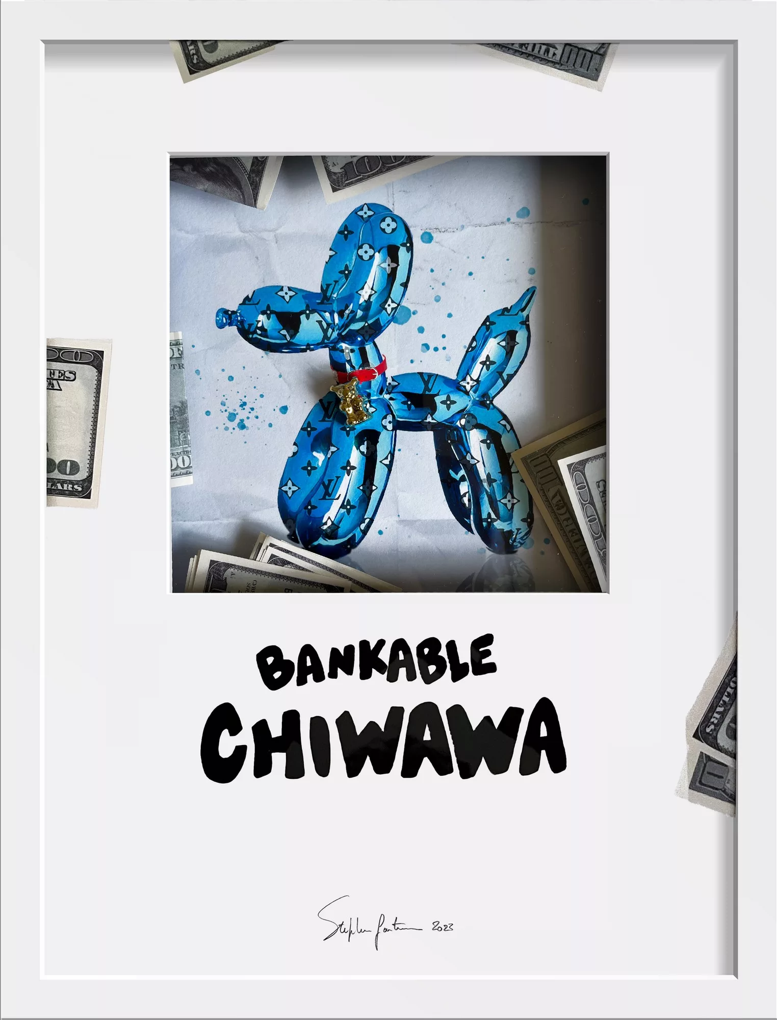 Handmade Bankable Shiwawa, 40x30cm