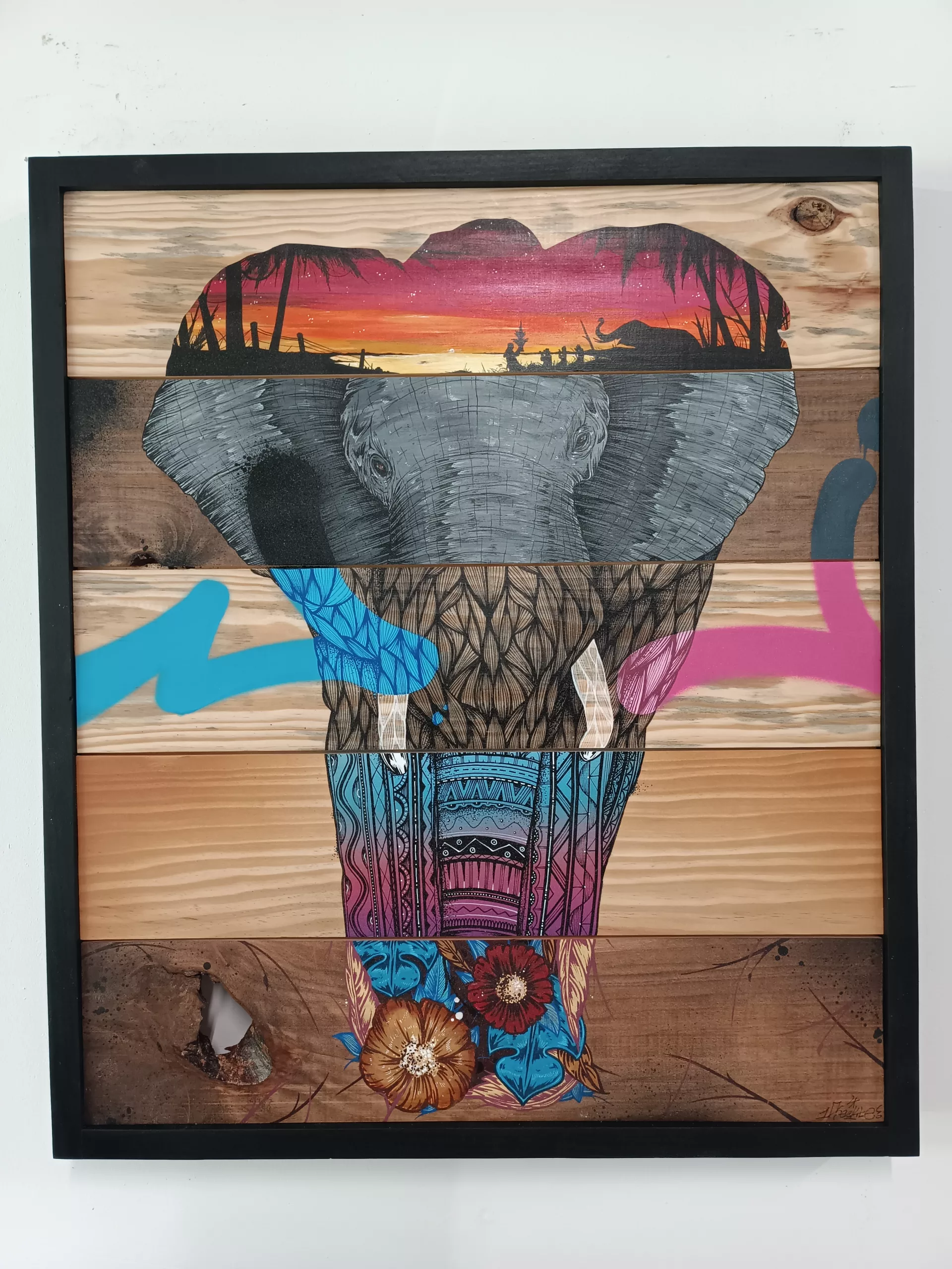 suivez le guide, 75x65cm suivez le guide, 75x65cm