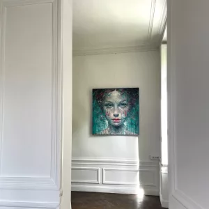 Regina by Michelino Iorizzo 100x100cm