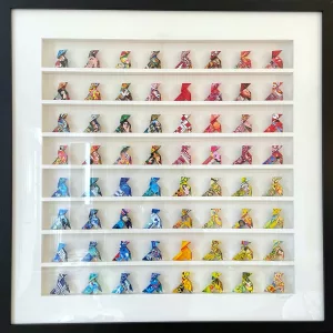 Color squares, 82x82x6cm, Gisèle Zanellato, galerie Barrou Planquart (1)