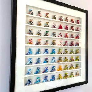 Color squares, 82x82x6cm, Gisèle Zanellato, galerie Barrou Planquart (2)