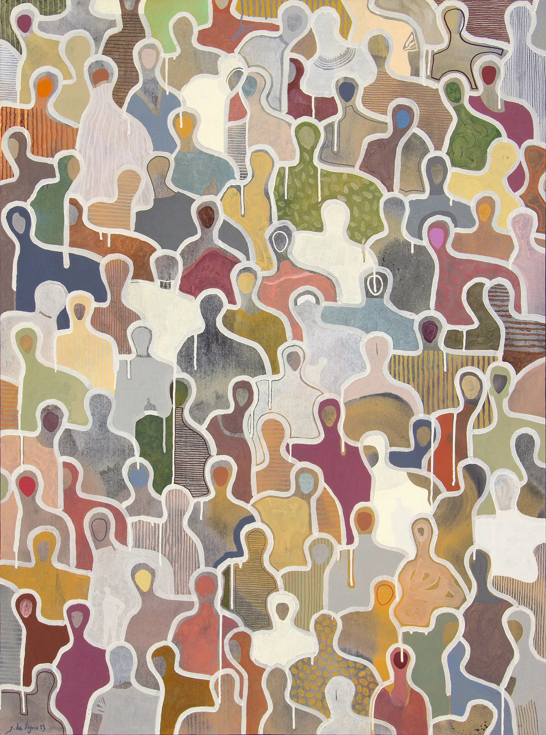 almost invisible... - 97x130 - 2023