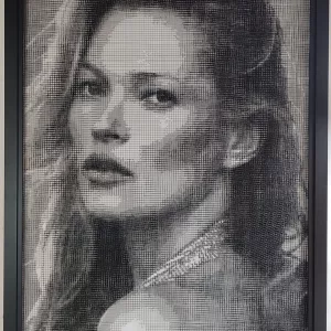 Kate I, treillis métallique, 122x95cm, Jm collell
