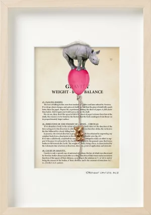 One page Pink Balloon