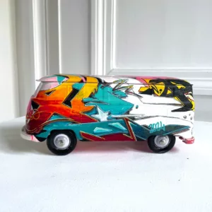 Combi rose vert 10x22x9cm, Kesa Graffiti (1)