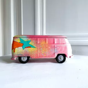 Combi rose vert 10x22x9cm, Kesa Graffiti (4)