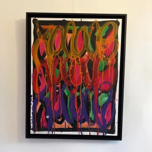 Sans titre III, JonOne, 65x50cm, acrylique et encre sur papier marouflé sur toile.jpg (3)