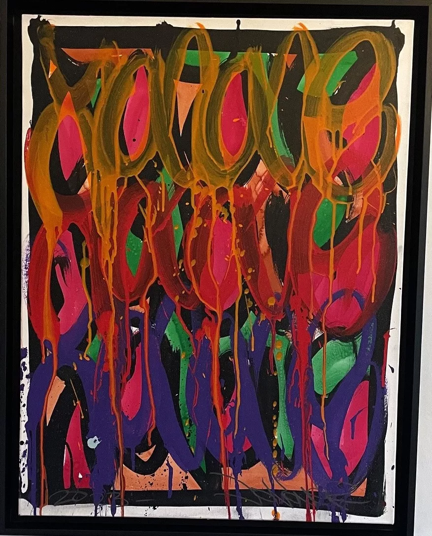 Sans titre III, JonOne, 65x50cm, acrylique et encre sur papier marouflé sur toile.jpg (b3)