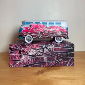 combi bleu 25x14x18.5cm, Kesa Graffiti