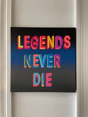 Legends never die