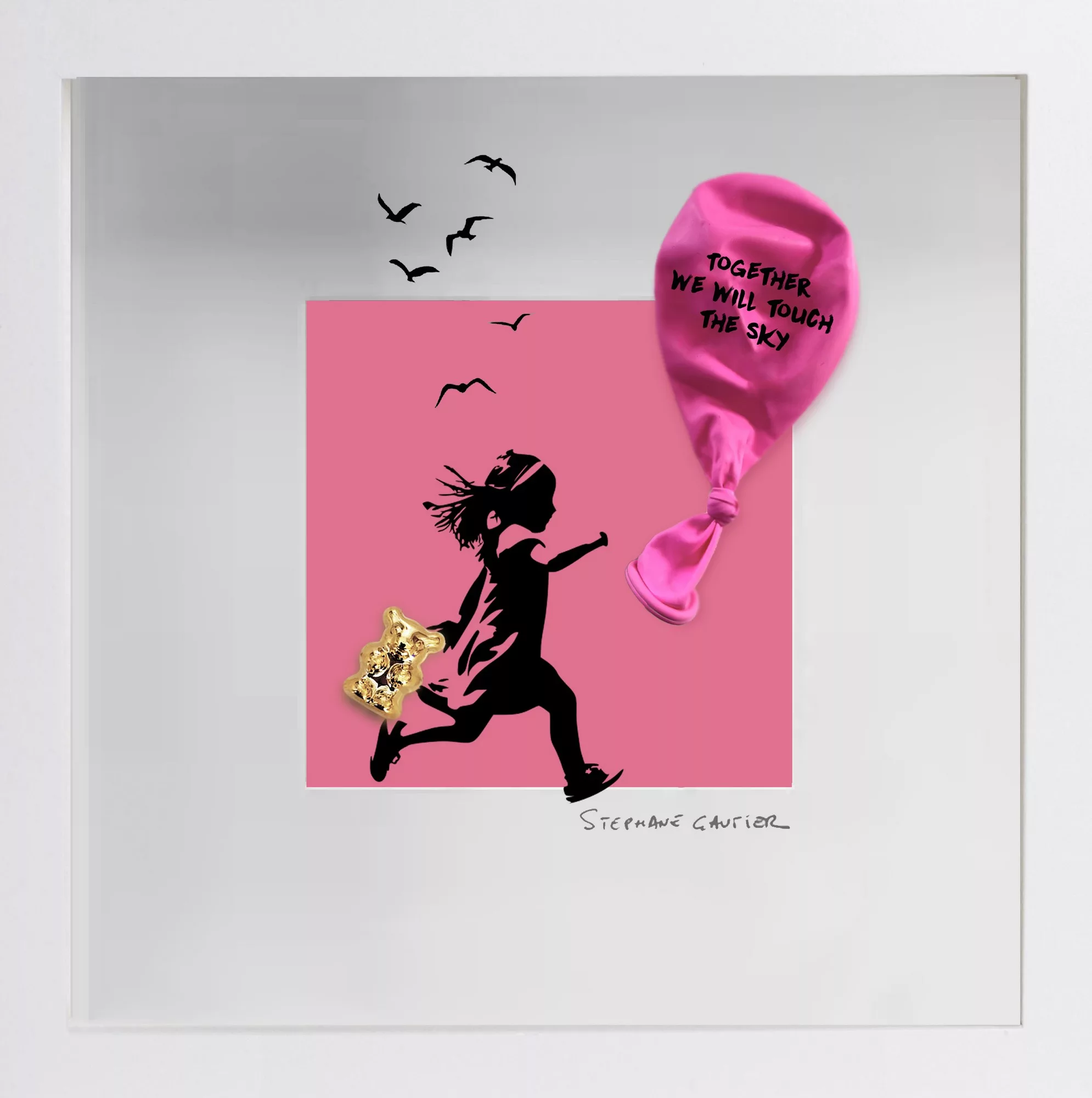 Mini collector Touch the sky, singular original piece by Stéphane Gautier