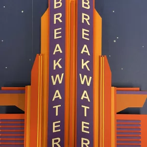 Breakwater, cut paper, unique piece, 50x100cm, Jérôme bourgeot (3)