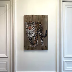 Jaguar debout, 80x54cm, Mosko, art urbain (1)