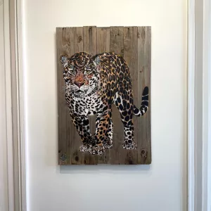 Jaguar debout, 80x54cm, Mosko, art urbain (2)