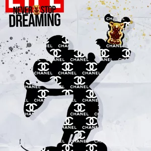 Singular original work inspired by Mickey (Disney) and revisited by Stéphane Gautier (2)