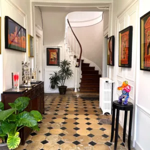 Papiers, pliages, collages exhibition, with Jérôme Bourgeot, Stéphane Gautier, Gisèle Zanellato, François Bel, Crizu and Richard Orlinski (1)