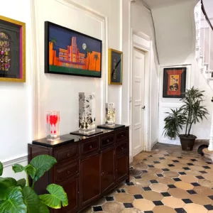 Papiers, pliages, collages exhibition, with Jérôme Bourgeot, François Bel