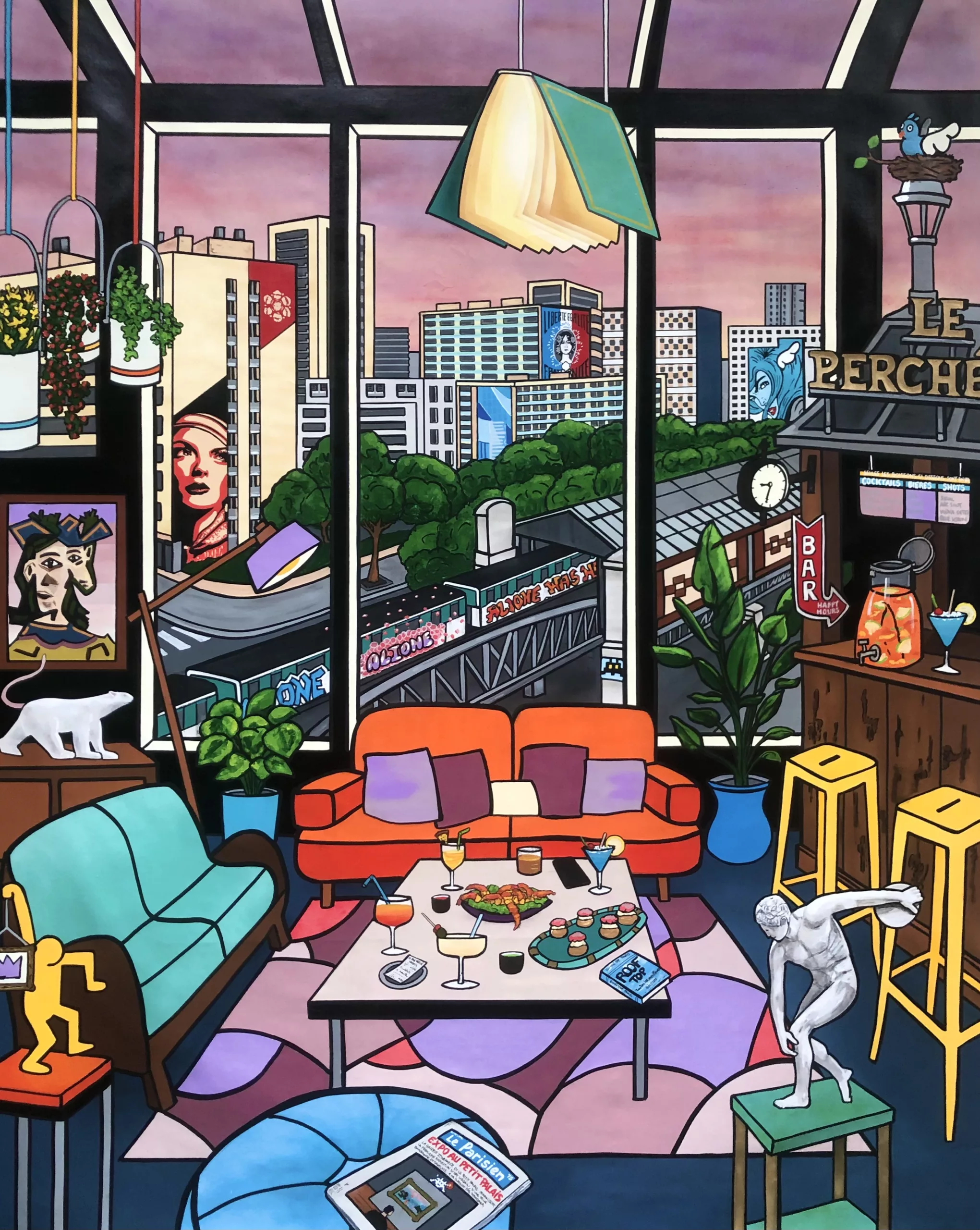Tell me a story, 185x148cm, Fred Alione