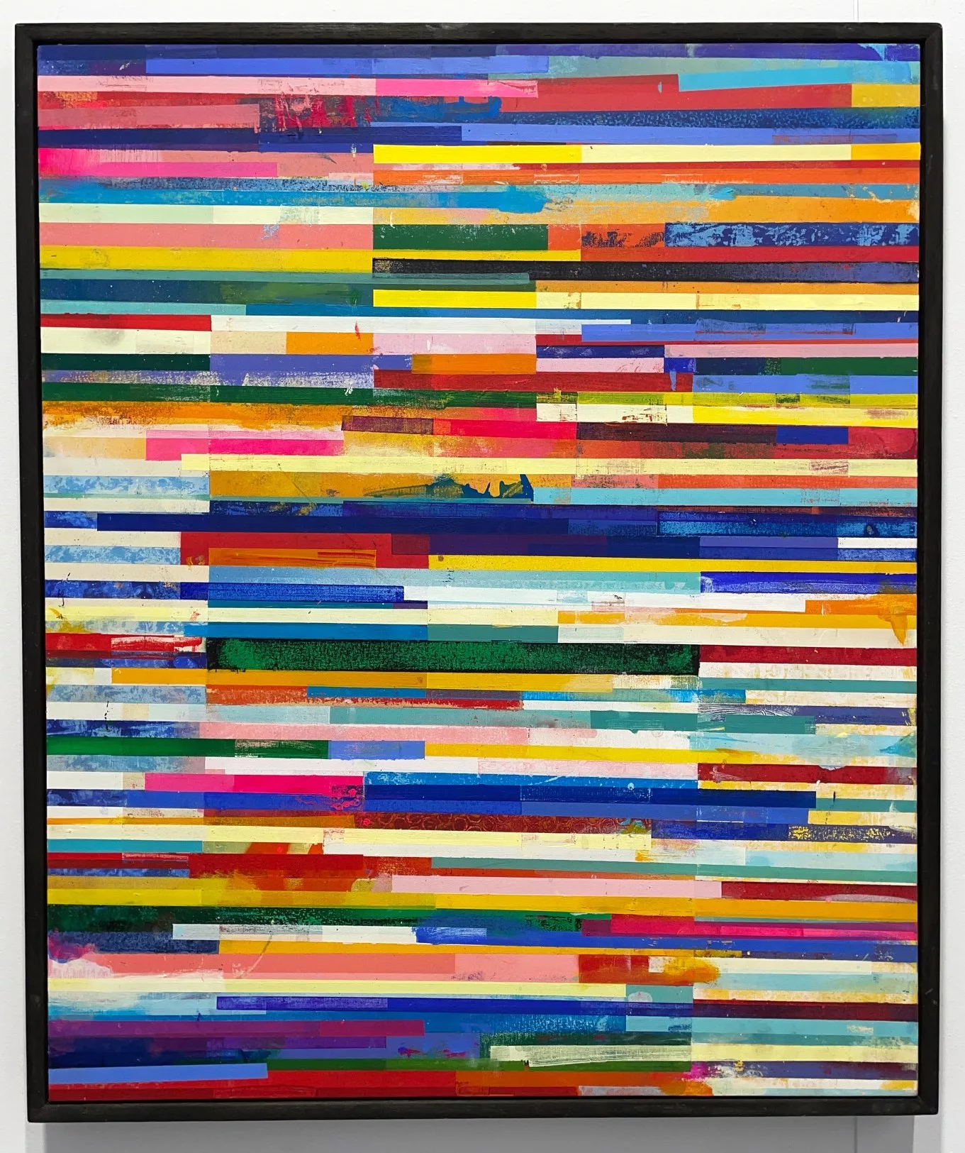 Untitled IV, 60x50cm, Matt Dosa, spray paint and acrylica on playwood panel