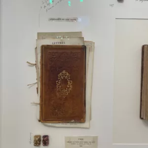 Lettres de Mme de Sevigne, Stephane Gautier, 64x96cm, mixed media, unique piece (3)