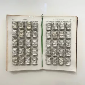 Lettres de Mme de Sevigne, Stephane Gautier, 64x96cm, mixed media, unique piece (5)