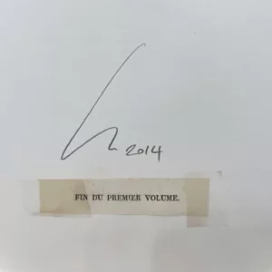 Lettres de Mme de Sevigne, Stephane Gautier, 64x96cm, mixed media, unique piece (9)