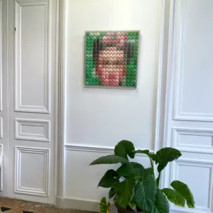 Mise en plis Frida, 55x55x7cm, gisèle Zanellato (2)