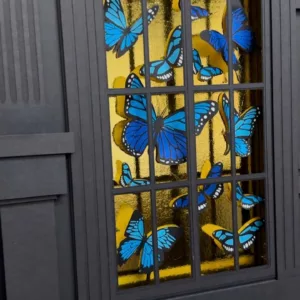 Les papillons bleus