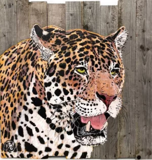 Jaguar bust