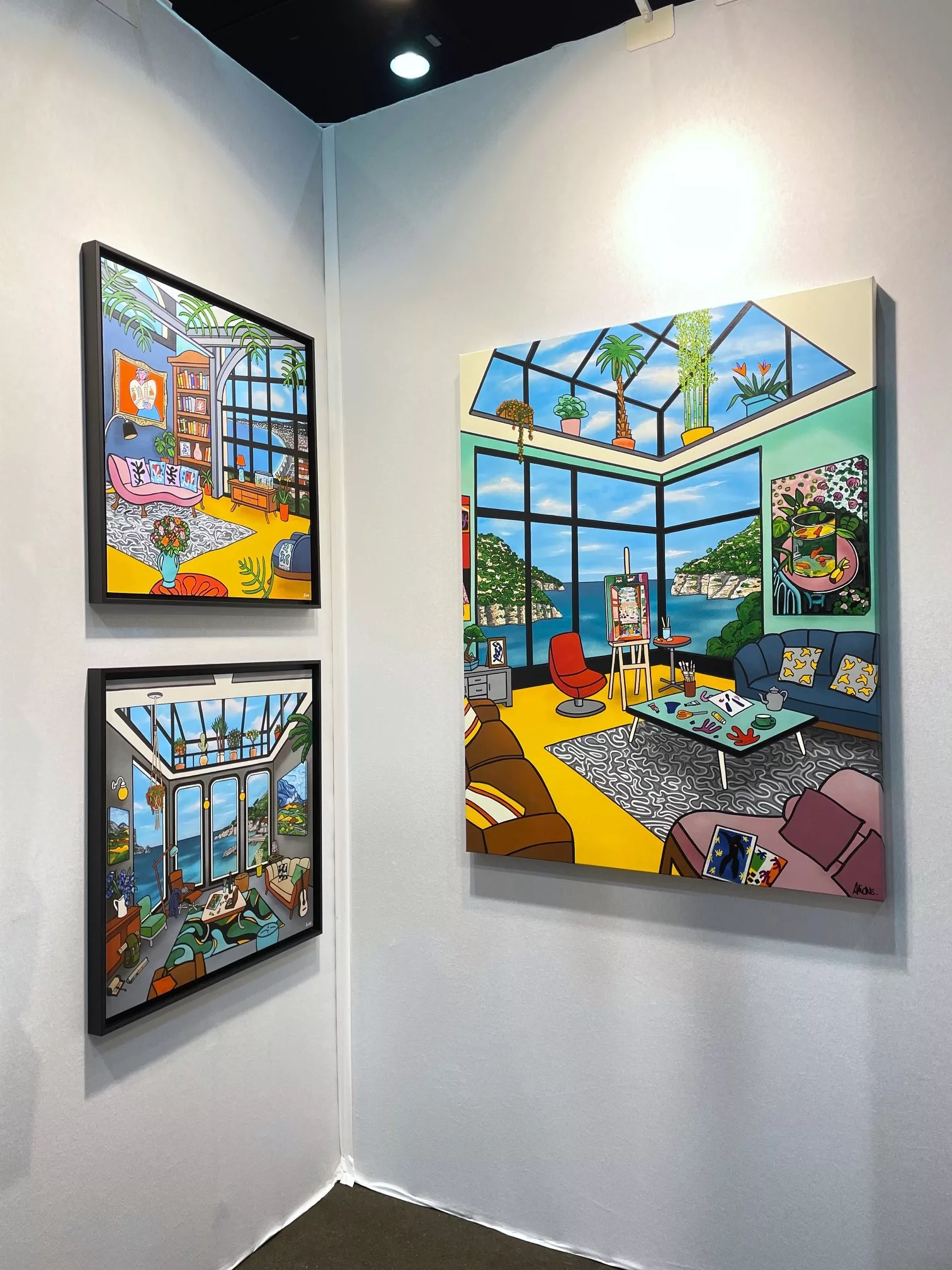 La lumière des calanques