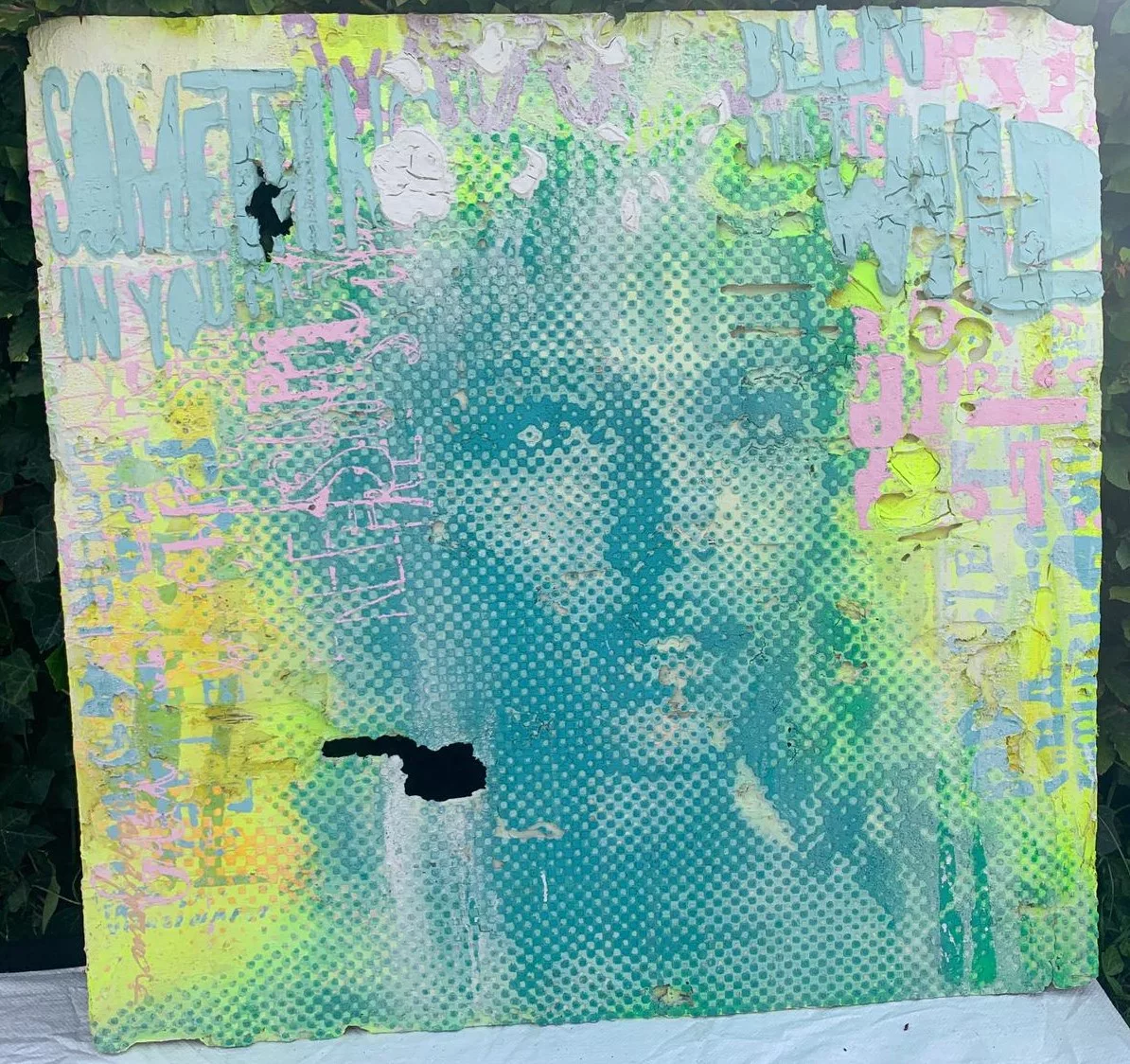 turquoise yellow fighting for change