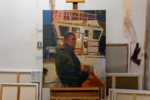 El barco enclado