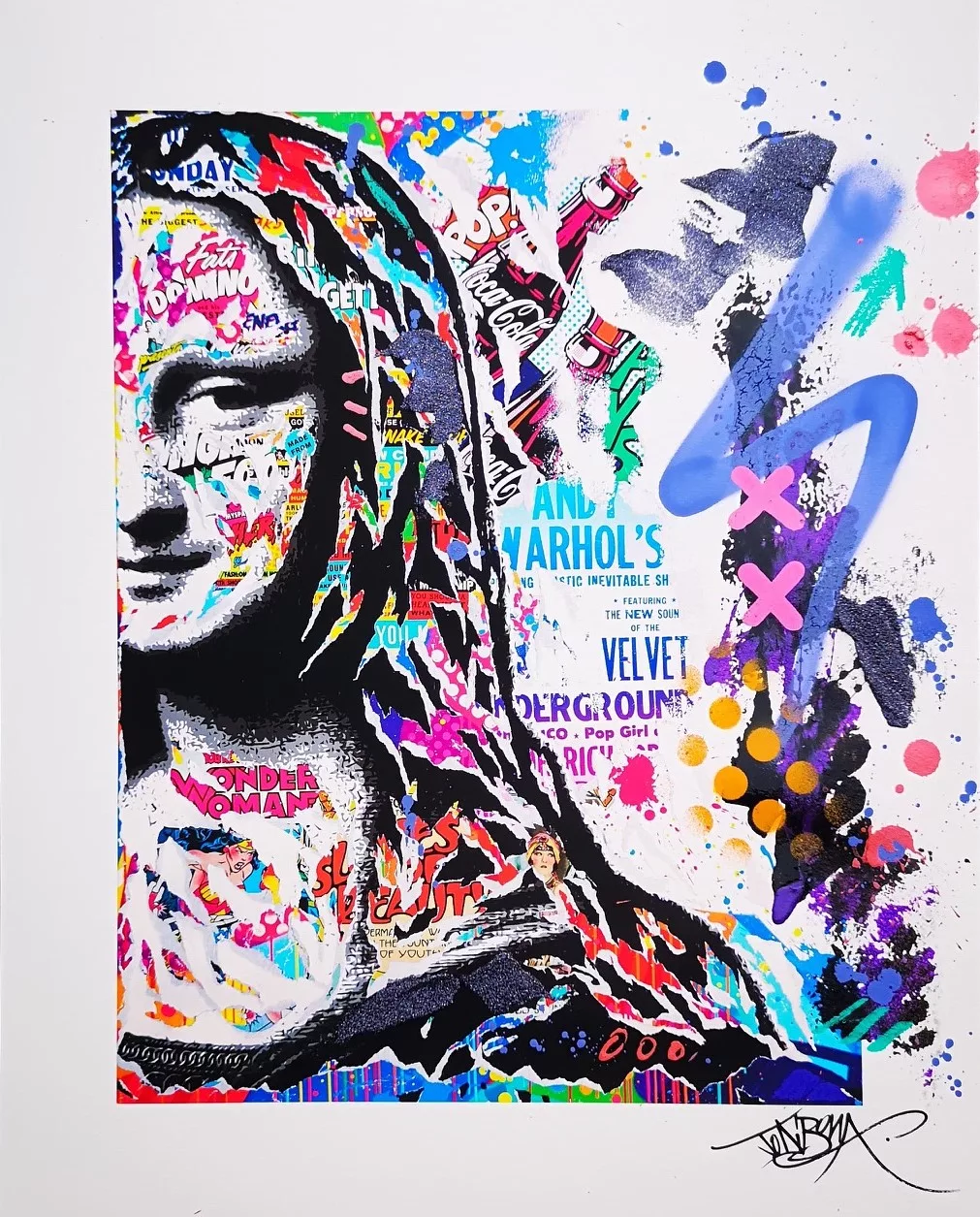 Tirage sur papier Fine art réhaussé par jo di Bona, piece unique, 25 ex au total (14)