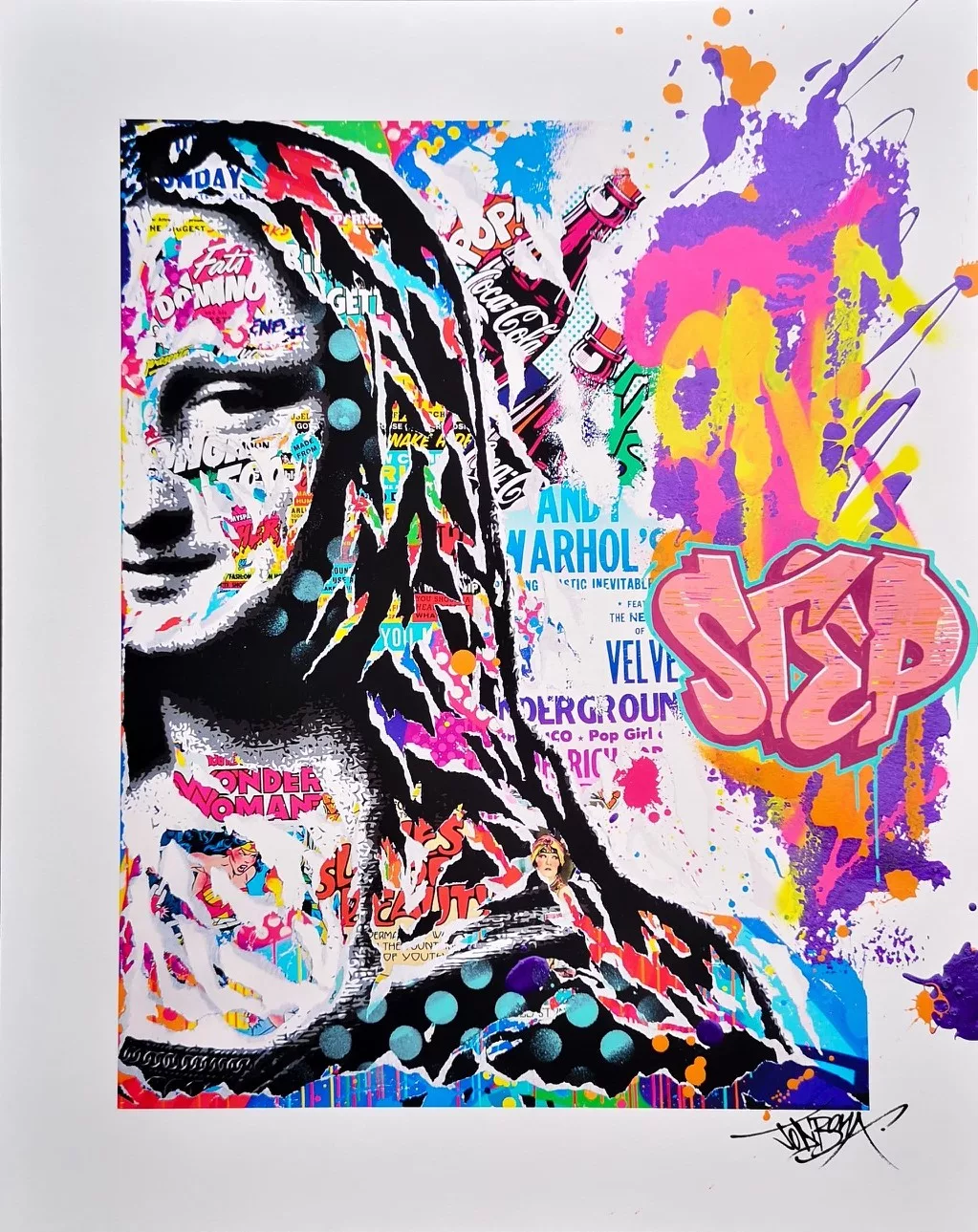 Tirage sur papier Fine art réhaussé par jo di Bona, piece unique, 25 ex au total (5)