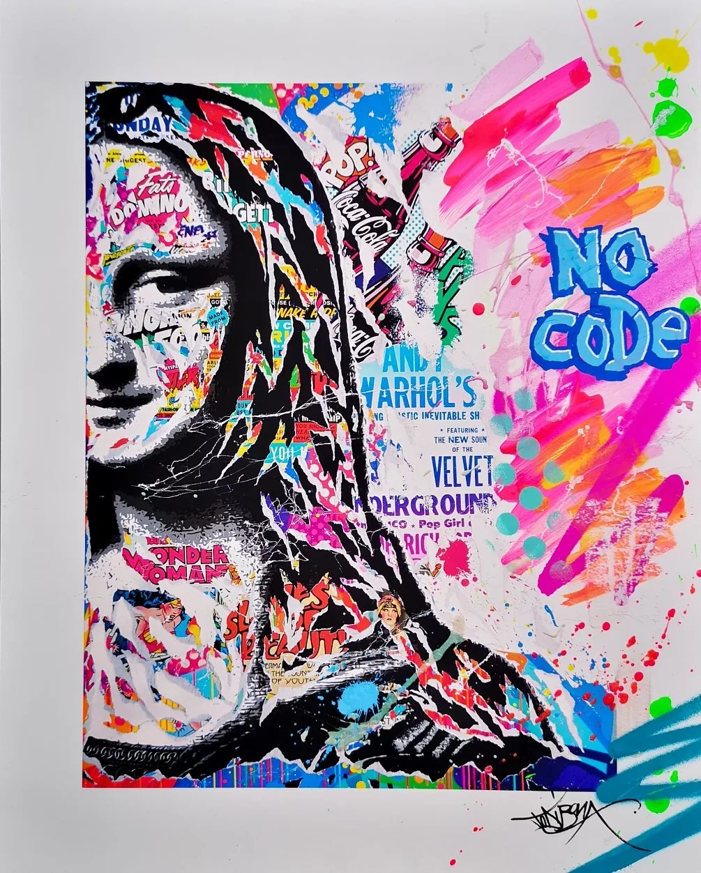 Tirage sur papier Fine art réhaussé par jo di Bona, piece unique, 25 ex au total (6)