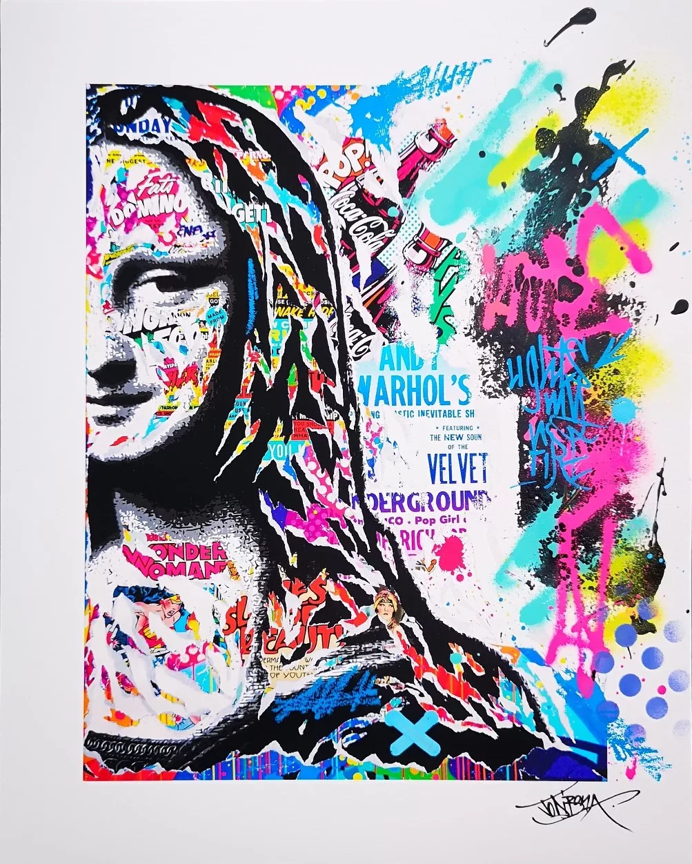 Tirage sur papier Fine art réhaussé par jo di Bona, piece unique, 25 ex au total (9)