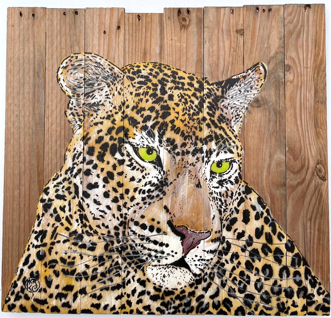 Panther bust, Mosko, 70x73cm
