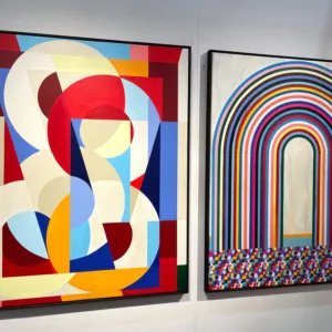 Untitled, 120x100cm acrylic on canvas, Matt Dosa (5)