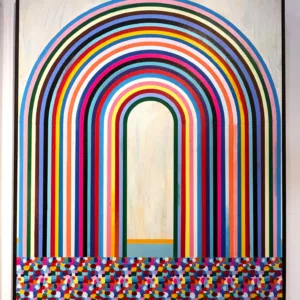 Untitled, 120x100cm acrylic on canvas, Matt Dosa (7)