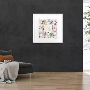 large luxury modern bright interiors apartment Living room illustration 3D rendering computer generated image