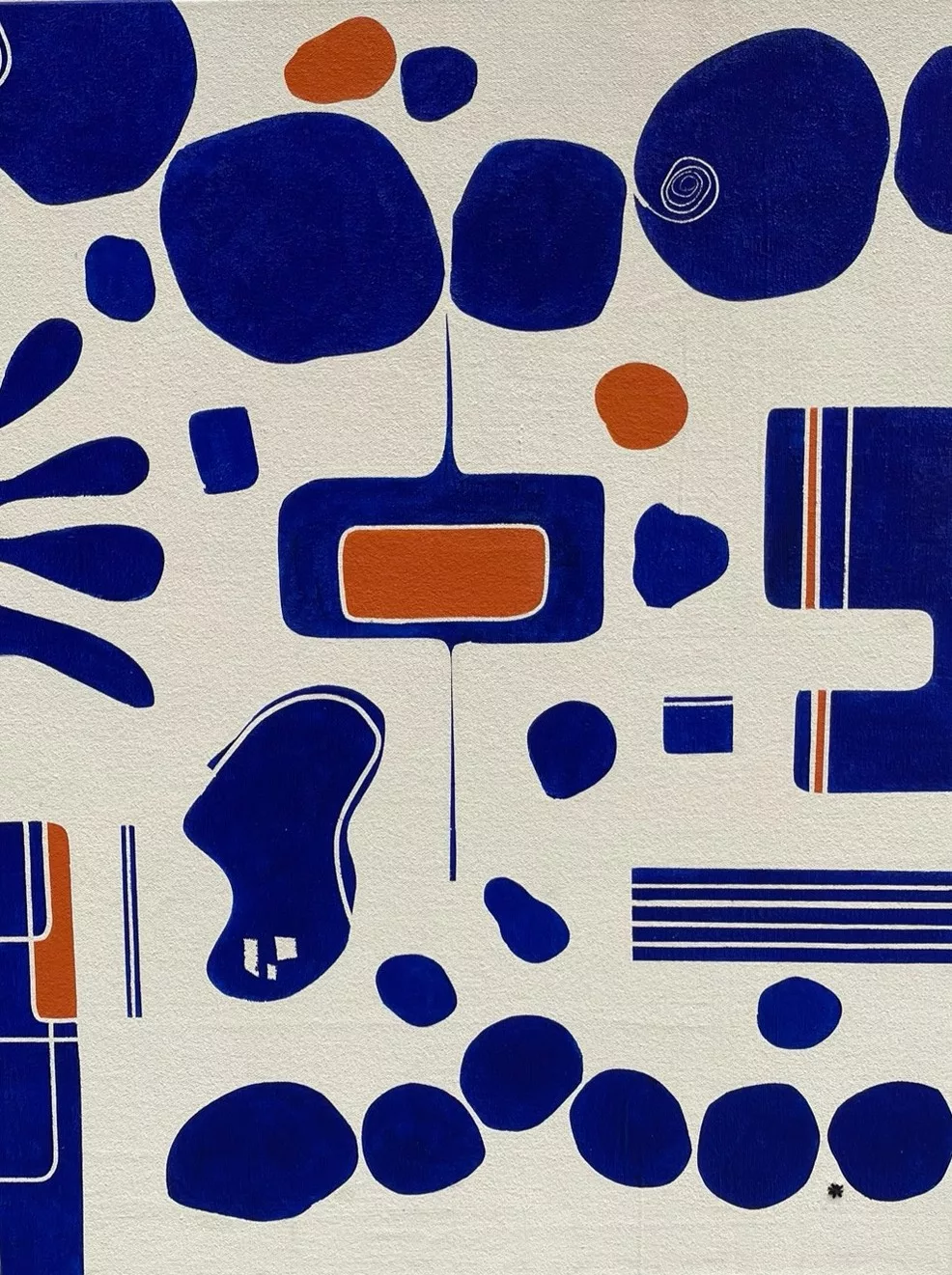 Karo Got, 130x100cm, acrylique sur toile, Catherine Parra
