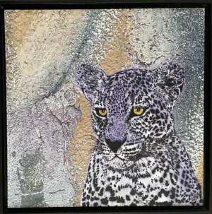 Purple panther baby