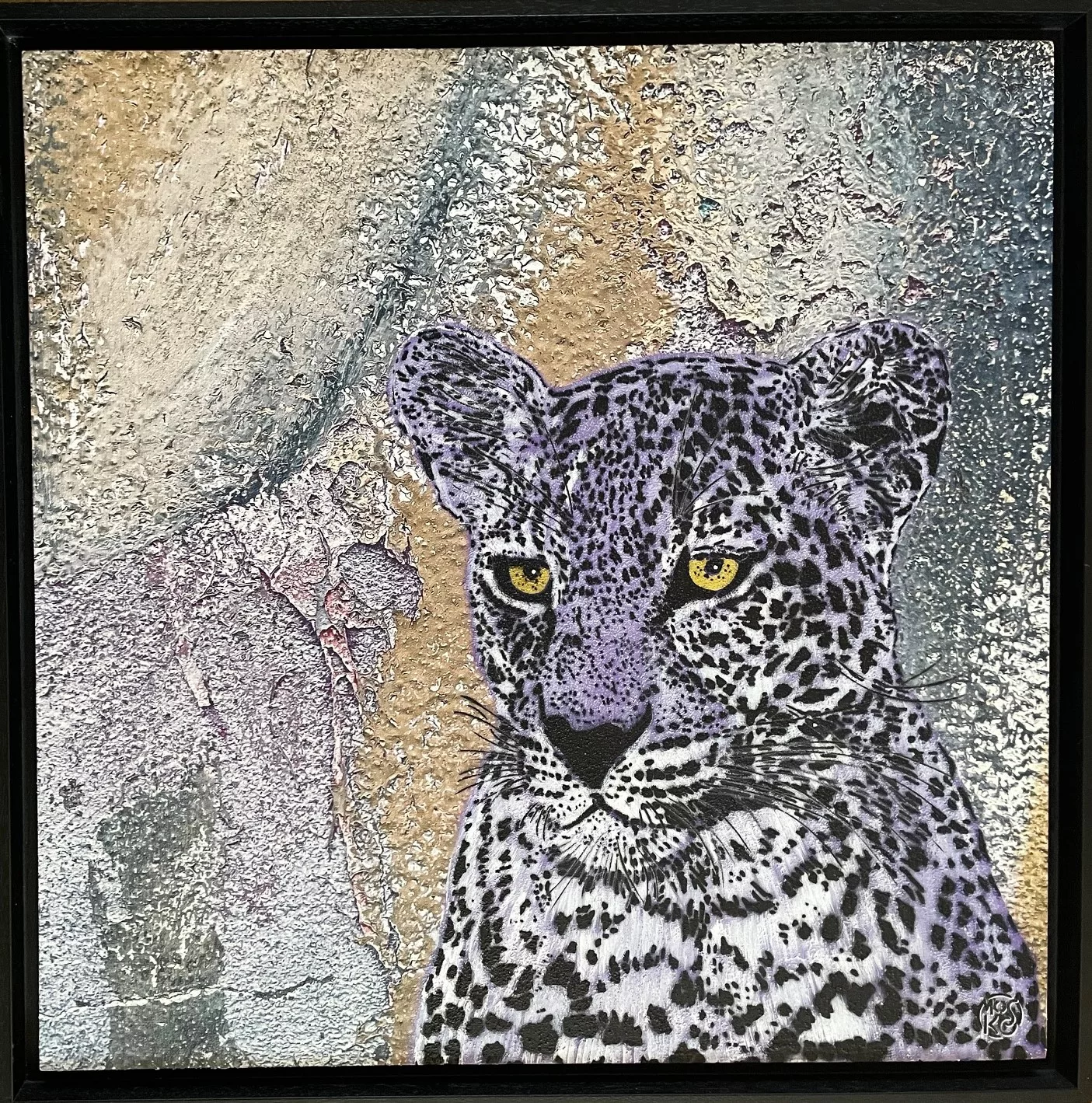 Untitled, mixed media, 65x65cm, Mosko
