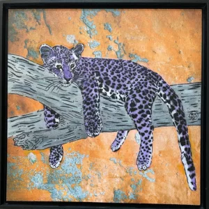Baby panther purple branch