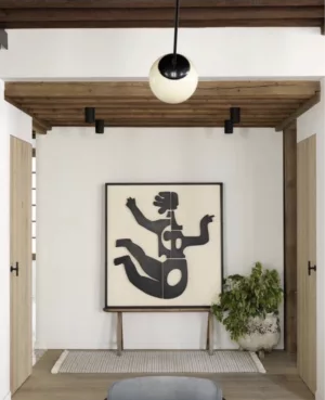 Bas relief Eva noir